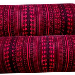 swikon star Round Bolster Microfibre Abstract Cushion Pack of 2-picture-18