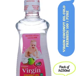 greennut COLD PRESSED EXTRA VIRGINCOCONUT OIL PACK OF 1 image 2