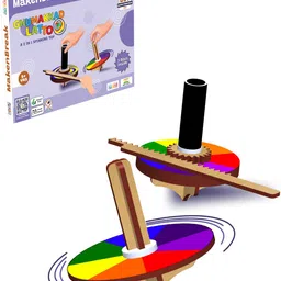 makenbreak Ghumakkad Lattoo|DIY STEM/STEAM Toy, Beyblade Spinning Top Bday Gift for 5 years image 1