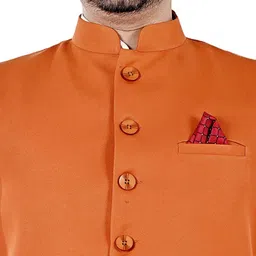 kottonknot Solid Men Waistcoat image 5