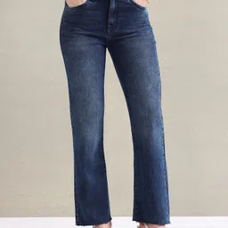 u.s. polo assn. Women Straight Fit High Rise Blue Jeans-picture-28