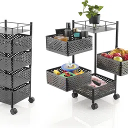 iconplus Fruits/Vegetables Kitchen Rack Steel-picture-25