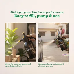 ugaoo Pressure Spray Pump Bottle Sprayer for Home Garden Plants 2 L Hand Held Sprayer image 4
