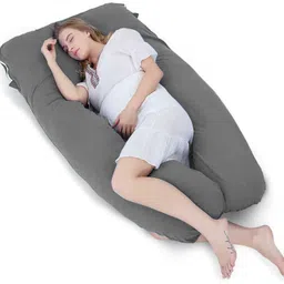 sie store lumber pillow/body pillow/maternity pillow Microfibre Solid Pregnancy Pillow Pack of 1-picture-14