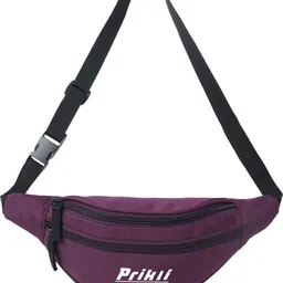 prikli 25_A _PP (bold) purpel bolded waist bag_36 waist bag image 2
