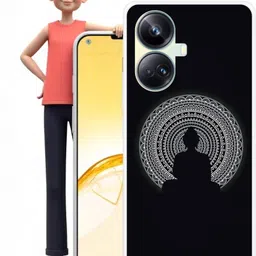 covertrust Back Cover for Realme 10 Pro+ 5G, Gautam, Buddh, God, Peace ,027 image 4