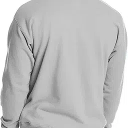 savionn Men Full Sleeve Solid Sweatshirt image 2