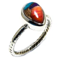 anika jewellers Fashion Classic Stylish Daily Wear Ring for Men Women Boys Girls Sterling Silver Ring-picture-23