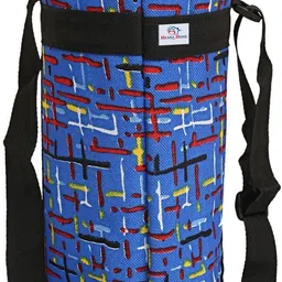 heart home Check Printed Canvas Water Bottle Cover,( 2 litres (Grey)-25_F_HHOME15779-picture-16