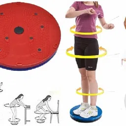 avnam 5 in 1 Slim & Fit Twister Dynamic Acupressure Disc Ab Exerciser image 2