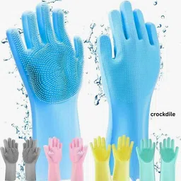 Flexible Rubber Gloves for Wet Tasks Wet and Dry Glove-image-66