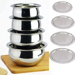 limetro steel Stainless Steel Serving Bowl-picture-23