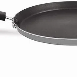 BLAL Non Stick Dosa Tawa with Handle, 270mm ,Aluminium, Black Flat Pan 27 cm diameter 1.5 L capacity-picture-11