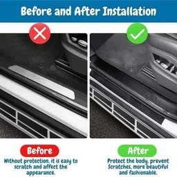 heylark hub Black Carbon Fiber Cover Tape -5 M Compatible with All Cars Model MF-65 10 mm x 10 m BLACK Reflective Tape image 5