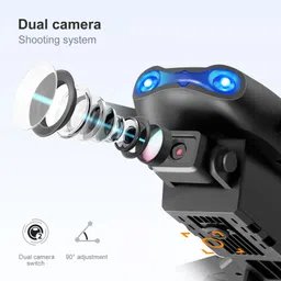 zyamalox ZX drone with camera 4k ,12 MP ,fly 30 minutes Drone image 2