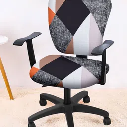 Polyester 1 Seater Chair Striped Cover-image-0