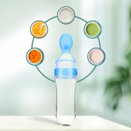 kidbea Baby Feeding Spoon Ultra Soft Food Grade Silicone 3 Month Plus Feeder image 2