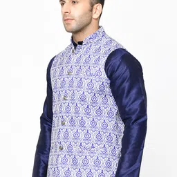 kaifoo Printed Men Waistcoat image 3
