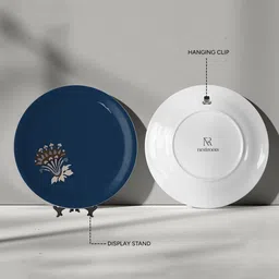 nestroots Classic Motif Porcelain Wall Plate image 3