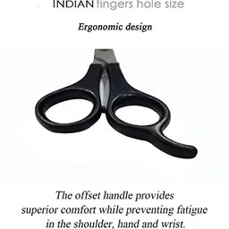 varnika HBS scissor for hair cutting for salon use Scissors (Set of 1, Black) image 3
