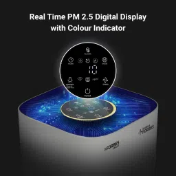 EUREKA FORBES Smart 355 Air Purifier with Surround 360 Degree Air Intake Technology (4-Stage Advanced Air Filtration, White) image 4