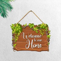 shree sanwariya crafts Welcome Home Design Wall Hanging for Home Decor Gift Item-picture-26