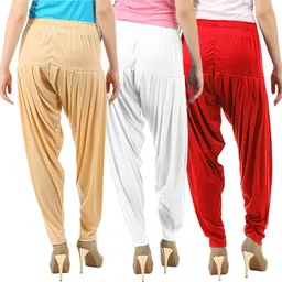 buy that trendz Cotton Solid Patiala image 3