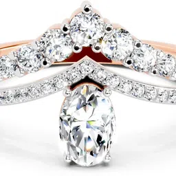 Sparkles Lab Grown Diamond 14kt Rose Gold ring-picture-15