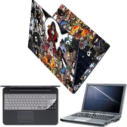Techfit Full Body Laptop Skin with Screen Guard and Key Guard - Anime One Piece Combo Set-picture-25