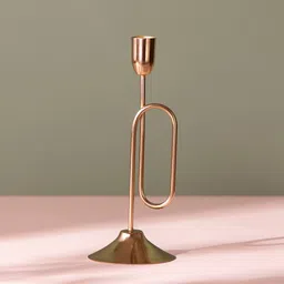 nestroots Glamorous Gold Exquisite Candle Holder image 5