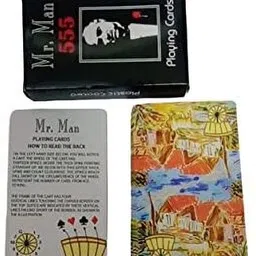 ssr shop New Card-A SARKAR MR. Man Mark Deck Magic Playing Card (Set of 2)_CG1 image 4