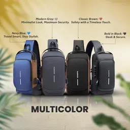 nkkl Small 2 L Laptop Backpack Men Stylish Shoulder Bag with USB Port & Security Lock Perfect for Travel_VR218 image 5