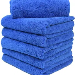 sheen Blue,30X40CM,250GSM,PK6 Wet and Dry Microfiber Cleaning Cloth-picture-13