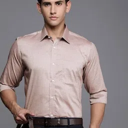 raymond Men Regular Fit Solid Formal Shirt-picture-26