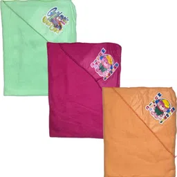 maltis textile Cartoon Single Hooded Baby Blanket for Mild Winter image 2