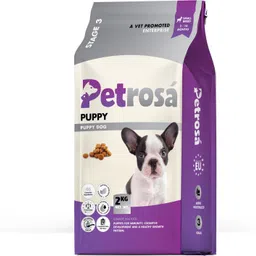 petrosa' Petrosa Mini Breed Puppy Dog Food, 2 to 10 Months, High Protein Growth, DHA, Chicken 2 kg Dry Young Puppy Food-picture-19