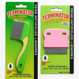 nkb Long Handle Lice Comb With Lice and Nits Removal Comb[T-01] (Random Colors)-picture-10