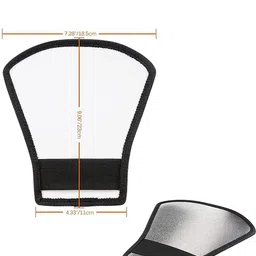 ALFASIYA Flash Bounce Speedlight, Universal Mount for Canon, Nikon & other (Pack of 2) FLASH Diffuser image 2
