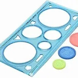 daizen's Kids Design Ruler Spirograph Drawing Set for Kids|Birthday Return Gift for Kids| Ruler-picture-27