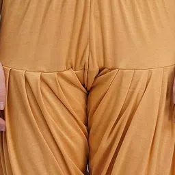 queenscode Viscose Rayon Solid Patiala image 3