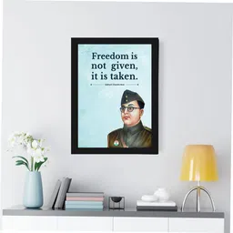 jog craft subhash chandra bose photo, subhash chandra bose photo Digital Reprint 14 inch x 10 inch Painting image 3