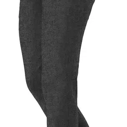 lenam Women Regular Fit Black Lycra Blend Trousers-picture-19