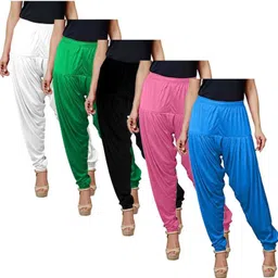 ikhlas Viscose Rayon Solid Patiala-picture-16