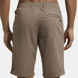 jockey Solid Men Brown Regular Shorts image 3