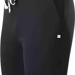 chenecloth Pack of 2 Men Solid Black Track Pants image 2