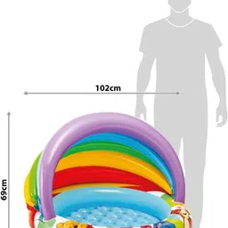 tiny tales Buy Winnie The Pooh Baby Pool from INTEX Inflatable Swimming Pool image 4