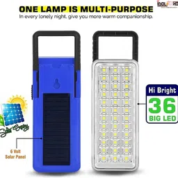 vr bright lite 36 High-Bright LED Light with Android Charging Support With Solar 8 hrs Lantern Emergency Light-picture-14