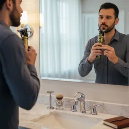 Frinzoo Cordless Professional Trimmer for Home Use with Stainless Steel Blades Trimmer 180 min Runtime 4 Length Settings image 4