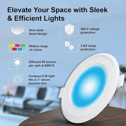 6W HAVELLS LED JB DOWNLIGHT Ceiling Light Ceiling Lamp image 2