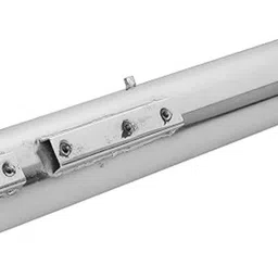 ridefit Long Bottle Empty Chrome Bada Punjab Exhaust silencer Royal Enfield Classic Chrome Full Exhaust System image 1